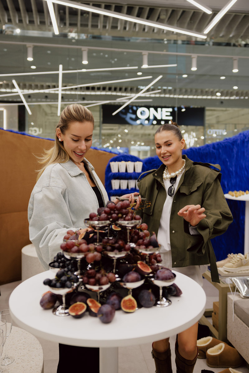 Сабіна Мусіна, Ксенія Палфі та інші гості відкриття UGG у ТРЦ River Mall