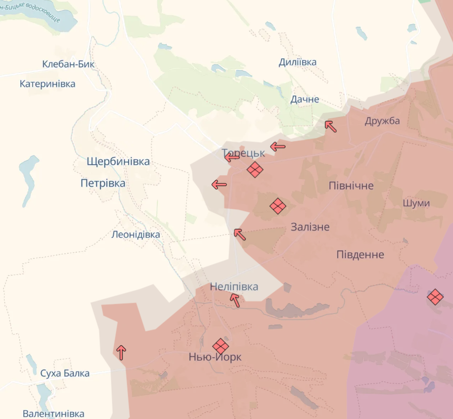 Карта бойових дій в Україні станом на 24 грудня 2024 року фото 6