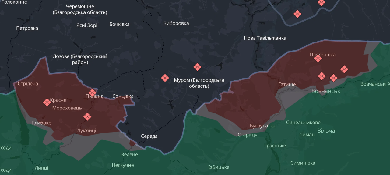Карта бойових дій в Україні станом на 16 грудня 2024 року фото 2