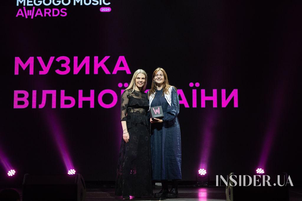 MEGOGO Music Awards 2024: переможці й зіркові гості церемонії нагородження