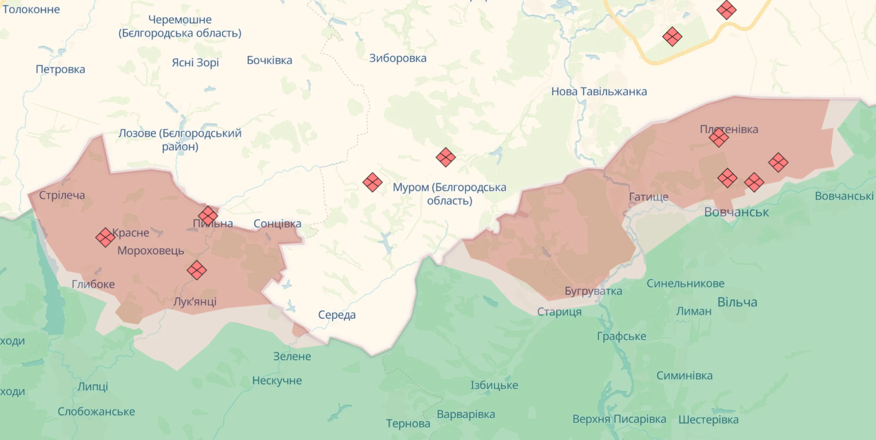 Карта бойових дій в Україні станом на 8 січня 2025 року фото 2