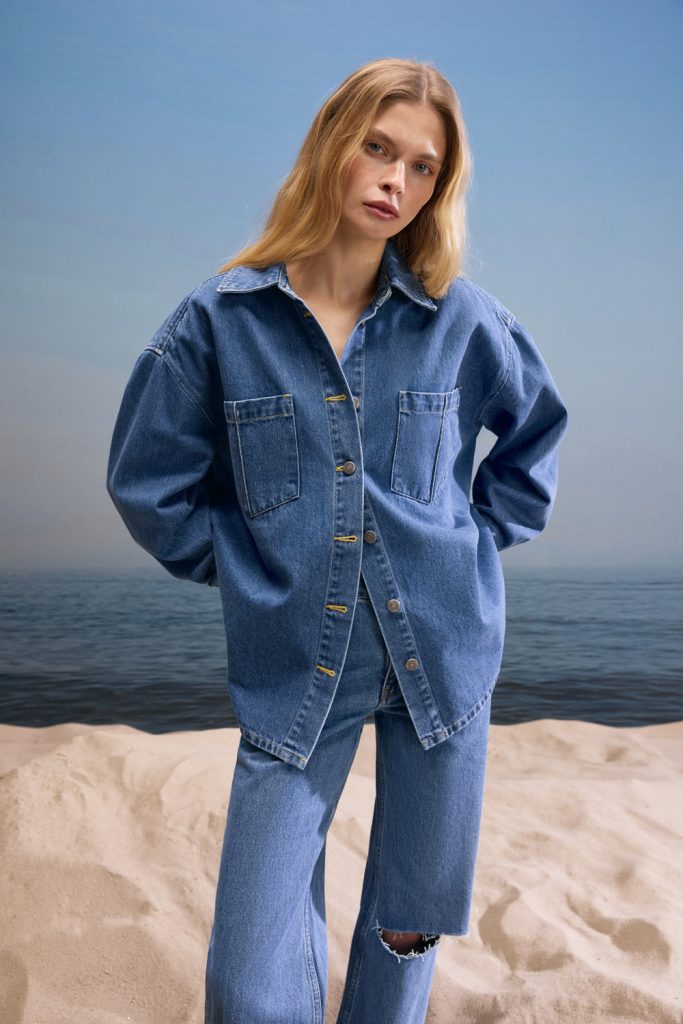 Fashionista x Ksenia Schnaider: стильна джинсова база на щодень