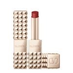 Культова матова помада з можливістю поповнення від Valentino Beauty постачається в квадратному алюмінієвому футлярі золотистої форми (Фото: надано Cosmogen)
