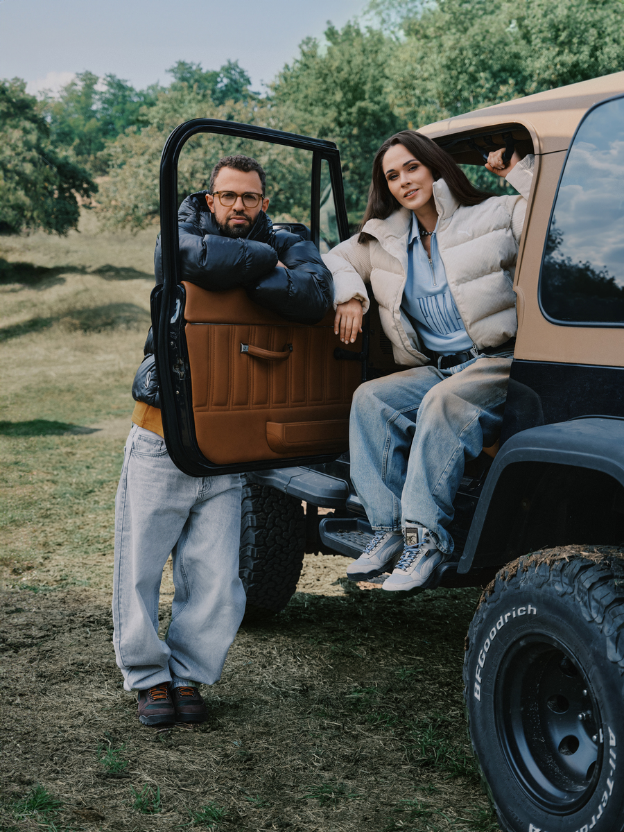 Антон Птушкін і Юлія Саніна у новому зимовому кампейні PUMA