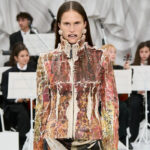 Алла Костромічова відвідала дефіле Maison Margiela.