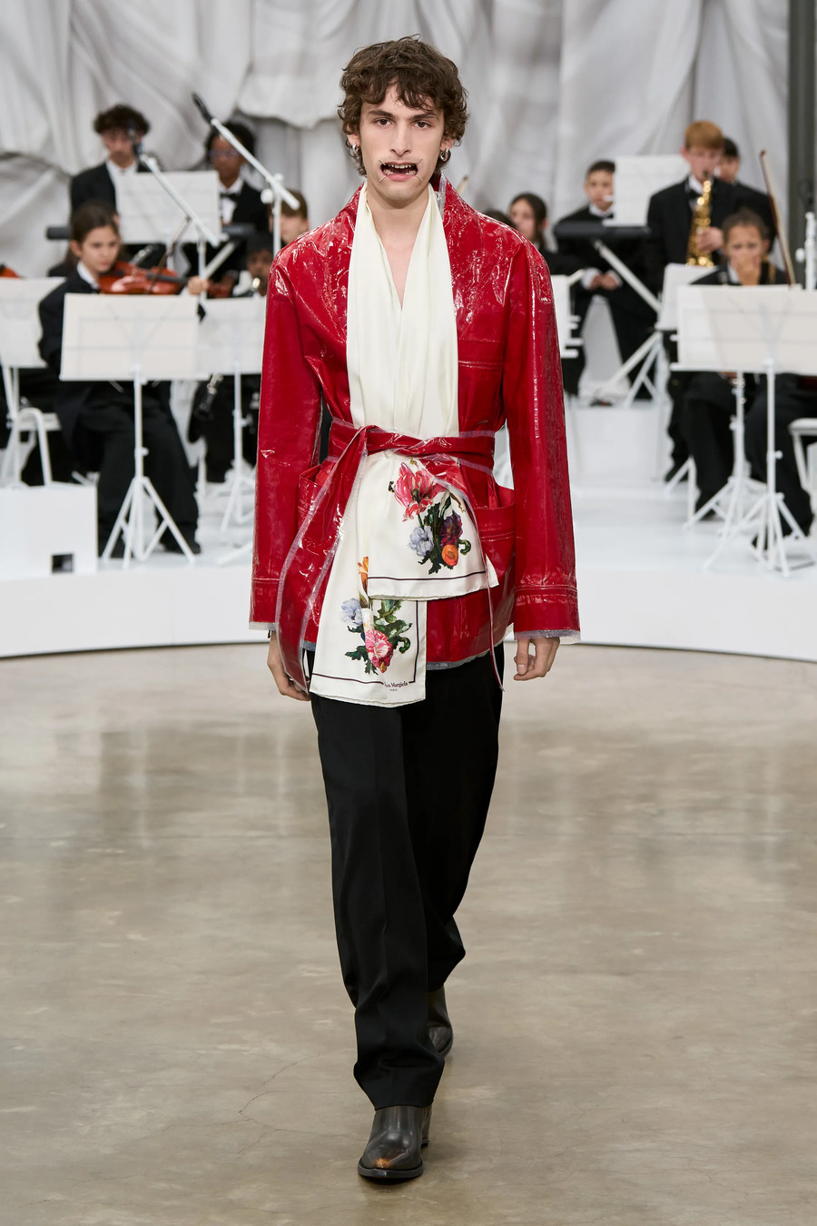 Алла Костромічова взяла участь у показі Maison Margiela