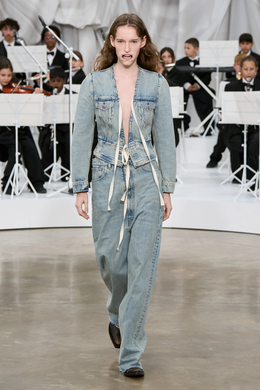 Алла Костромічова взяла участь у показі Maison Margiela