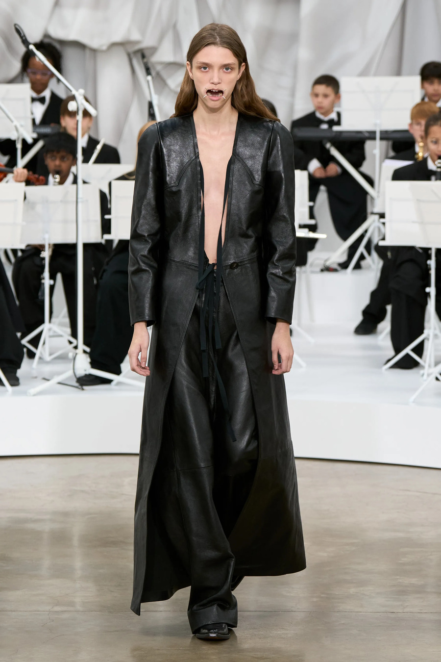 Алла Костромічова взяла участь у показі Maison Margiela