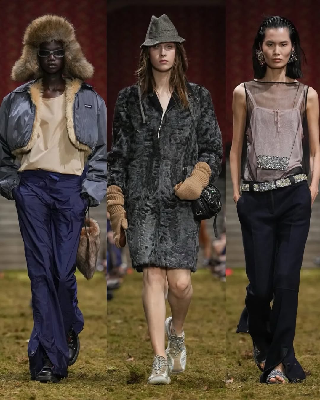 Поява Джилліан Андерсон і зачарований ліс: усе про показ Miu Miu FW 26/27