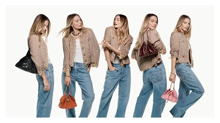 Марго Роббі «клонувала» у кемпейні Chanel