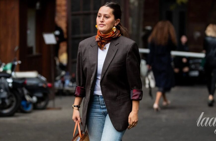 Україночка 82 Мистецтво оверсайз: як жакет, що запозичений з чоловічого гардеробу, став ключем до гармонії стилю…