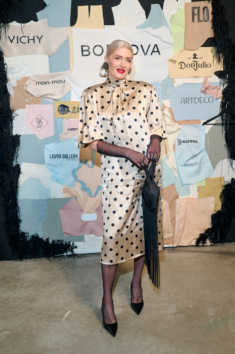 СонЯ Плакидюк та інші гості шоу BOBKOVA SS&rsquo;26: атмосферний вечір у галереї «Лавра»