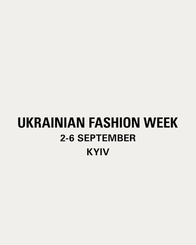 Ukrainian Fashion Week оголосив дати нового сезону