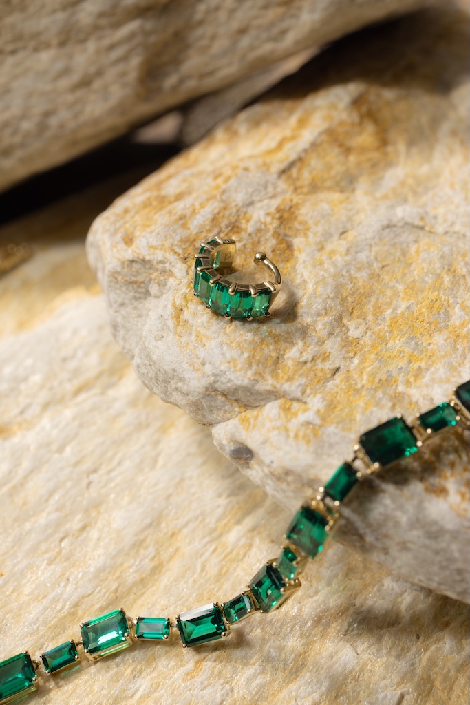 Еліна Світоліна у кампанії перших смарагдових прикрас SOLO for Diamonds