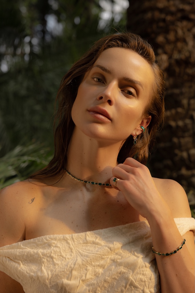 Еліна Світоліна у кампанії перших смарагдових прикрас SOLO for Diamonds