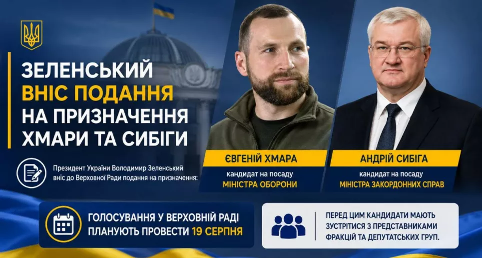 Зеленський пропонує нових лідерів для оборони та дипломатії: хто очолить ключові міністерства? 4 Інфографіка: БукІнфо