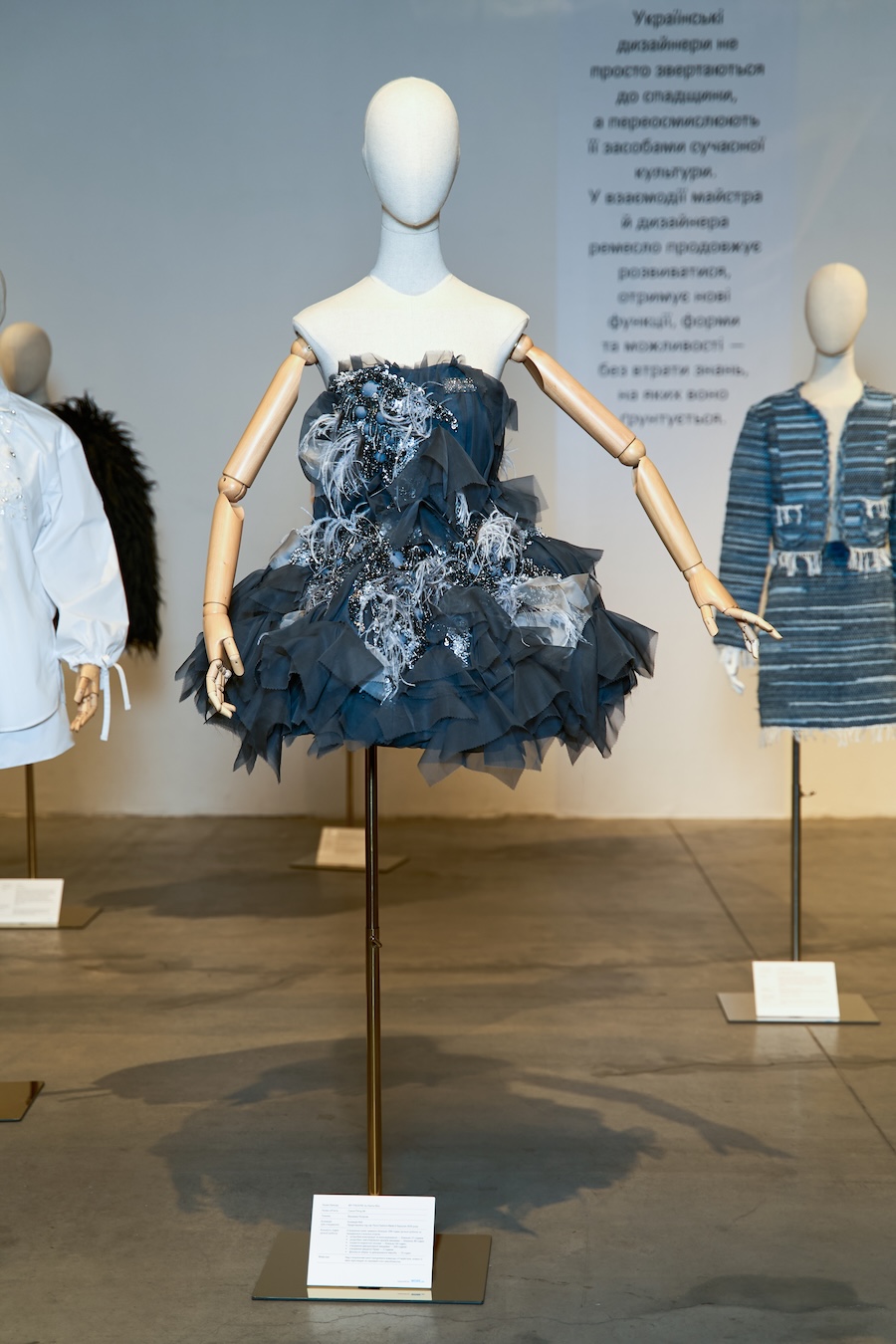 Ukrainian designers showcase traditional crafts in modern fashion