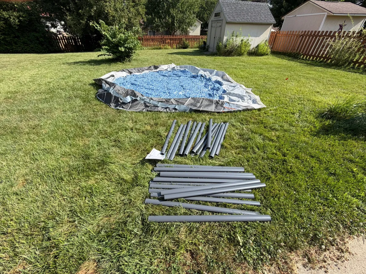 Bestway Pool installation