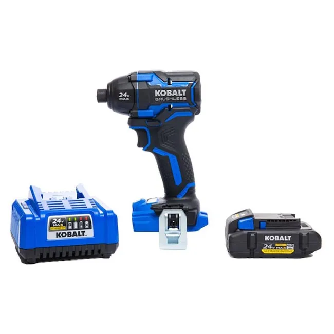 Ударний шуруповерт Kobalt XTR 24V з безкоштовним акумулятором