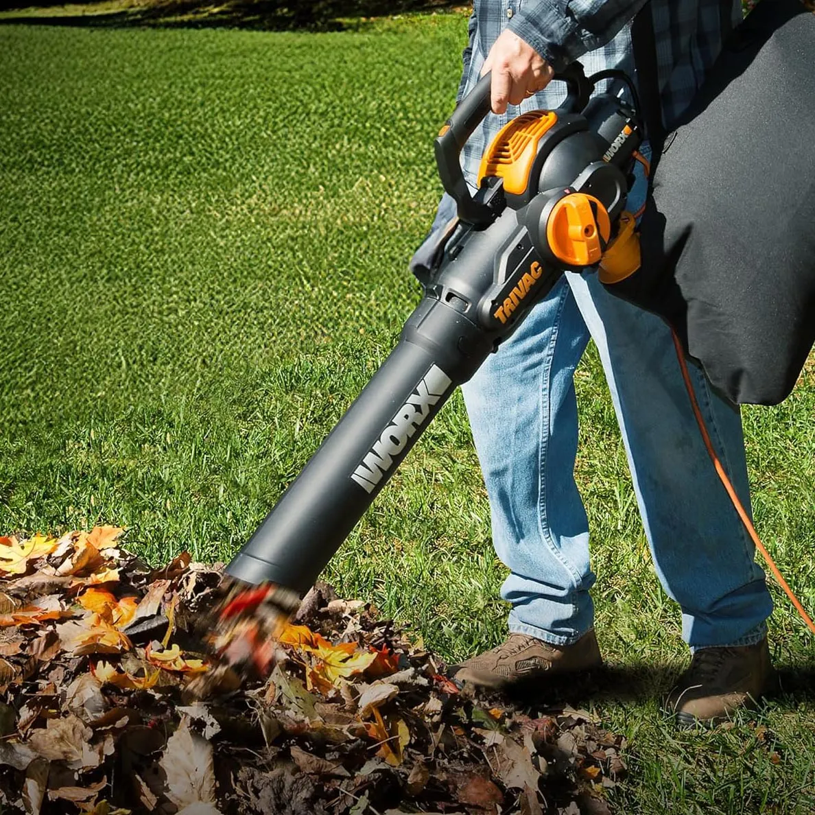 Amazon Outdoor Tools Deals WORX Trivac 3-in-1 Leaf Blower