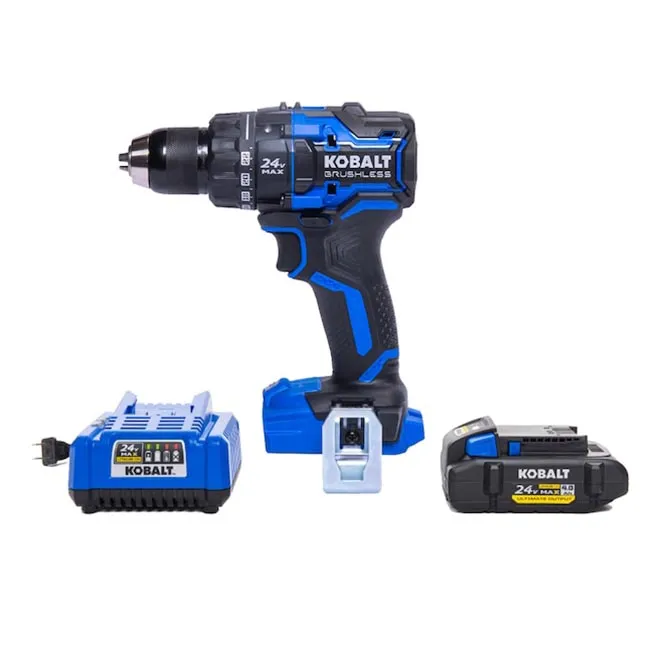 Бездротовий дриль Kobalt XTR 24V з безкоштовним акумулятором