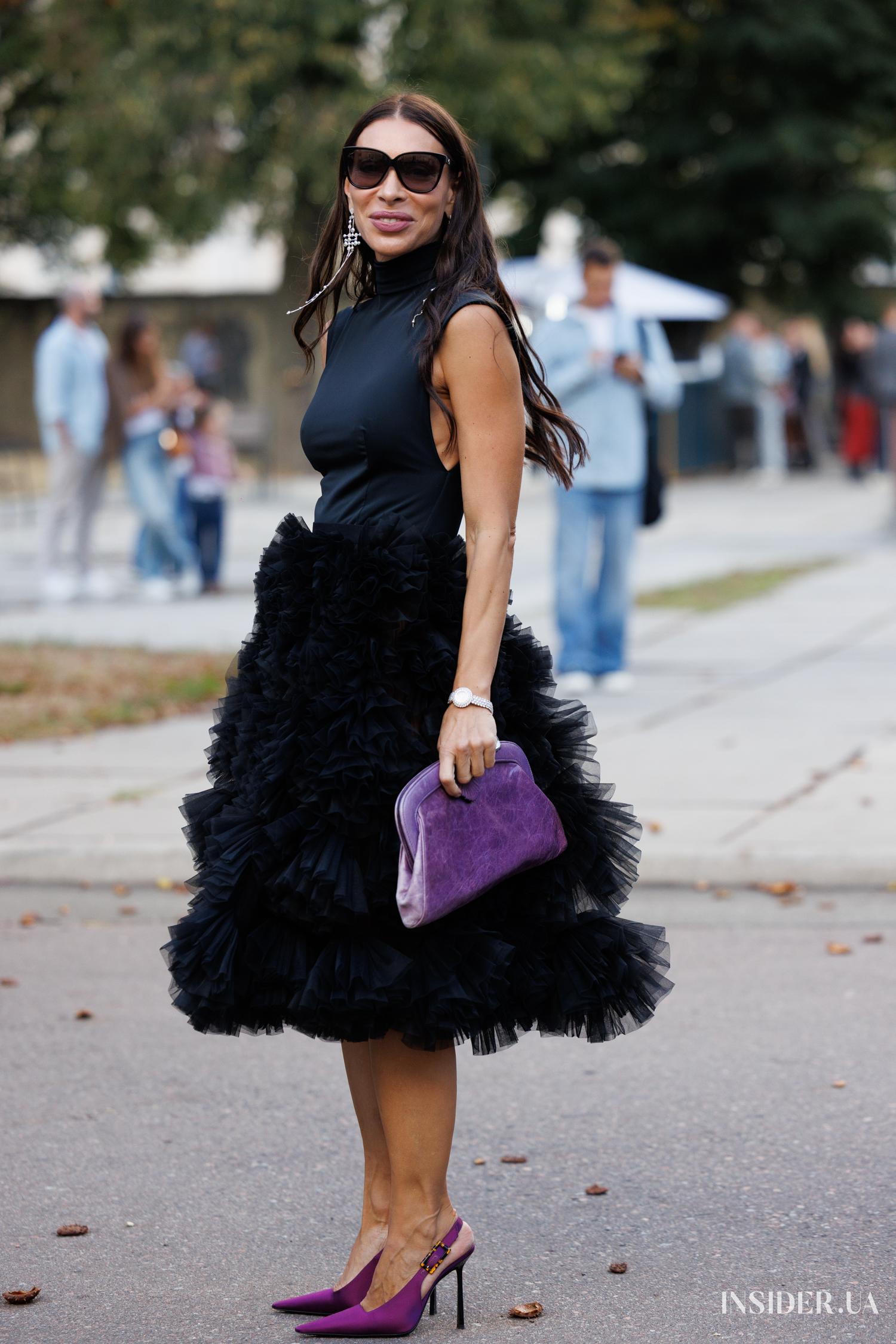 Street style UFW SS'27: Яскраві образи гостей – фешн-поради стилю 37 Алія Фролова