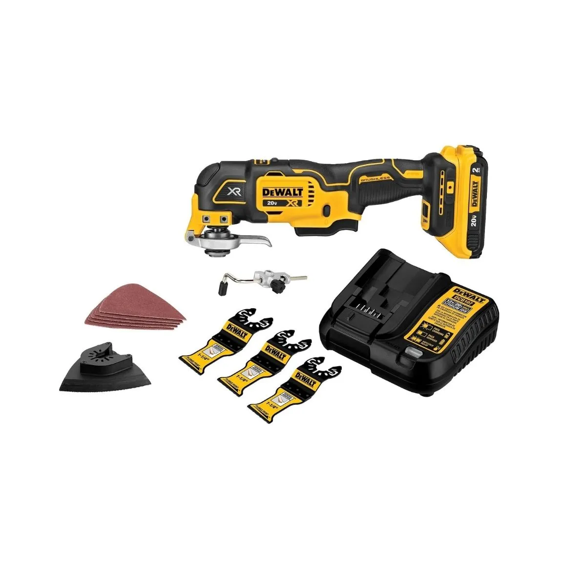 Amazon розпродає інструменти DeWalt зі знижками до 47% 8 Набір DeWalt 20V MAX XR Oscillating Multi-Tool Kit DCS356D1