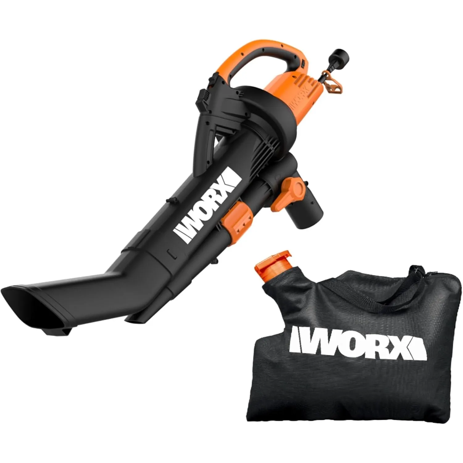 Worx WG509 3-в-1 повітродувка/мульчувач/пилосос для листя