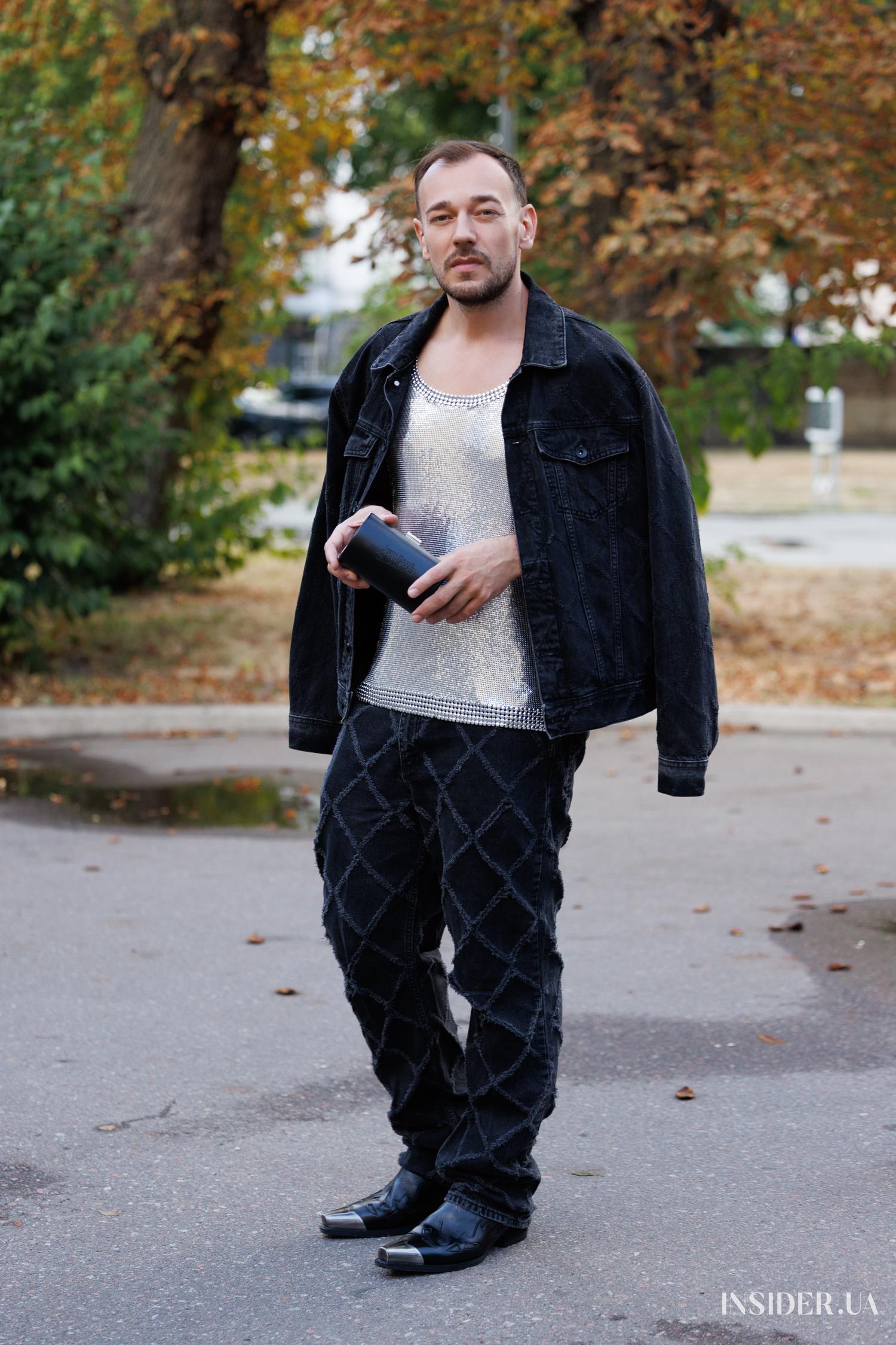 Street style UFW SS'27: Яскраві образи гостей – фешн-поради стилю 47 Єгор Воронкін