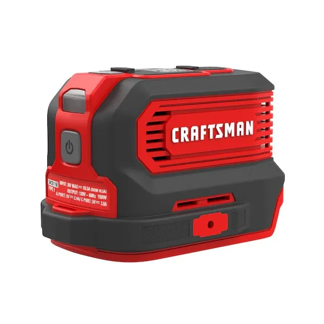 Craftsman 150-Watt Power Inverter на білому фоні