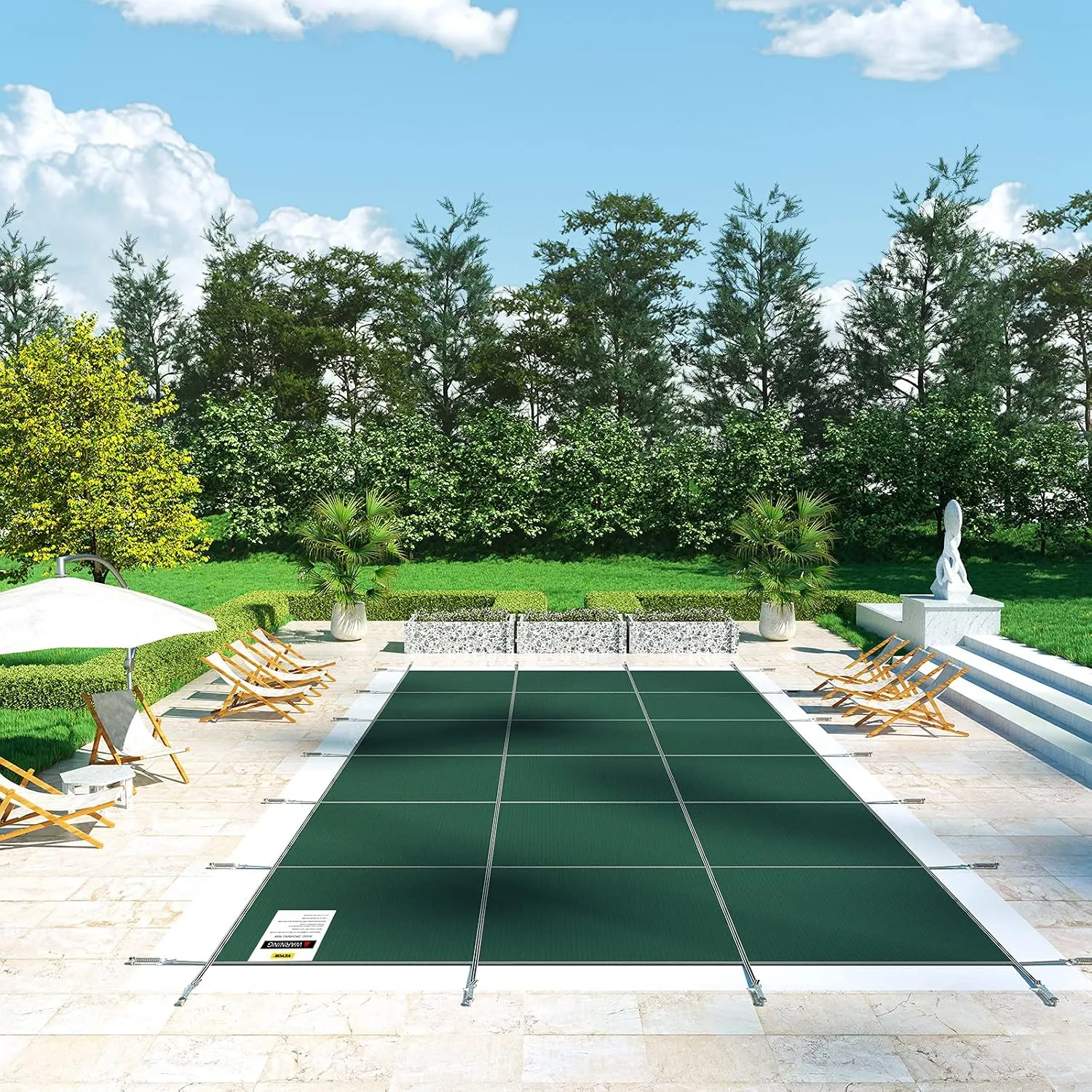 9 простих порад для успішного закриття басейну 19 Vevor Inground Pool Safety Cover
