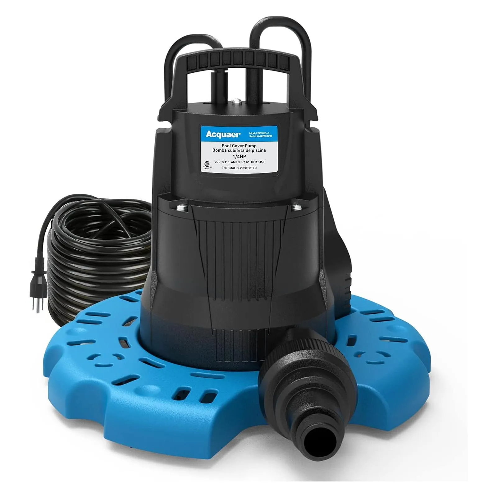 9 простих порад для успішного закриття басейну 20 Acquaer PCP025 Automatic Pool Cover Pump