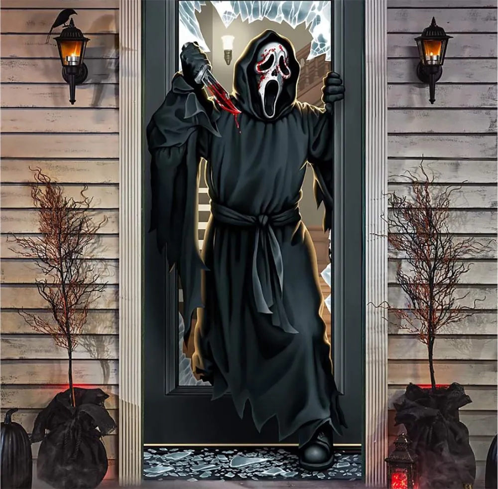 Накладка на двері Ghost Face