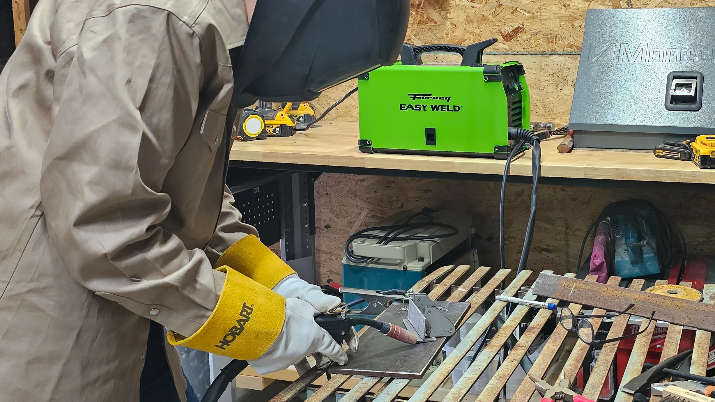 Підготовка до зварювання з апаратом Fornay Easy Weld