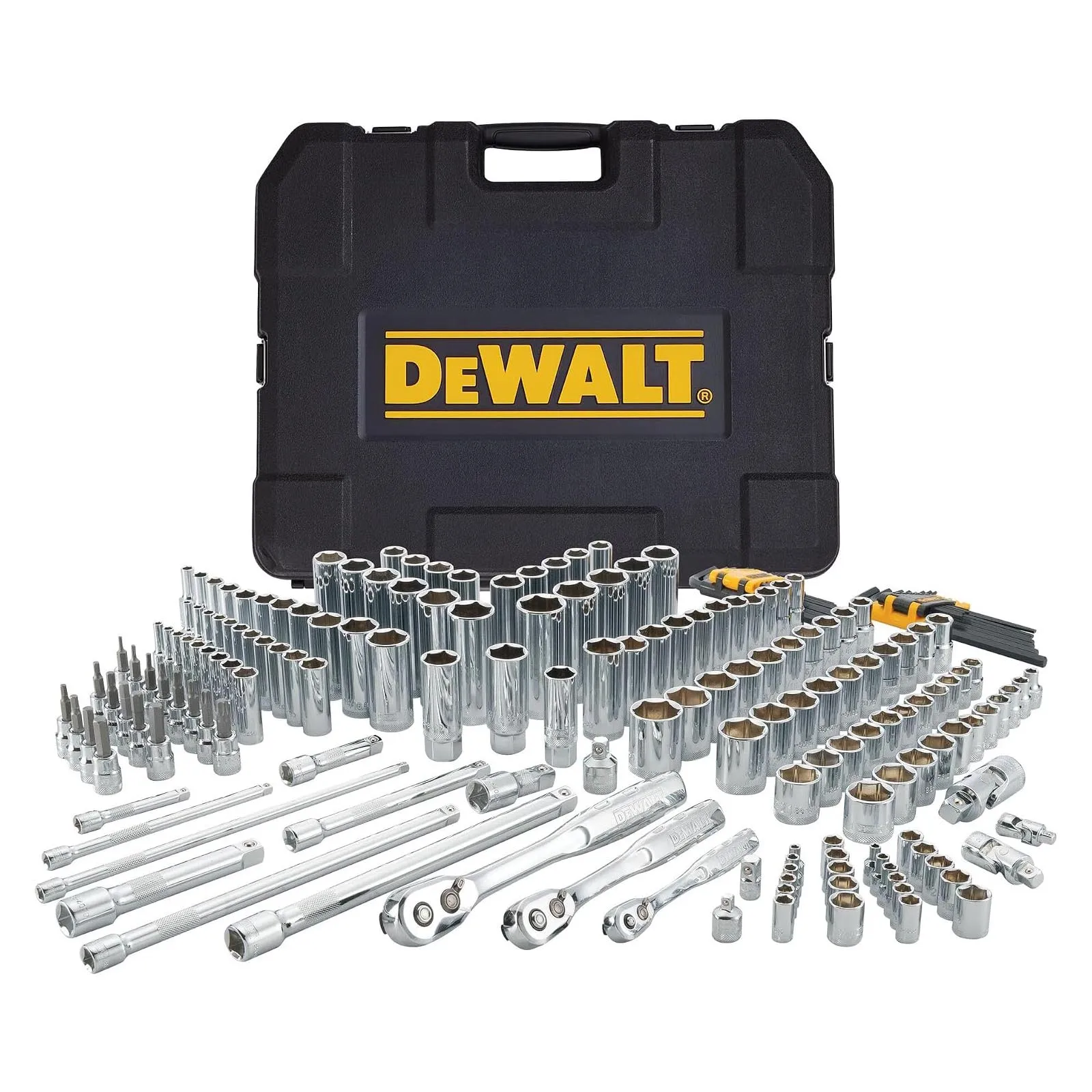 Інструменти DeWalt, Craftsman, Klein Tools та інших брендів подешевшали на 46% 5 Набір інструментів DeWalt 192-Piece Mechanics Tool Set