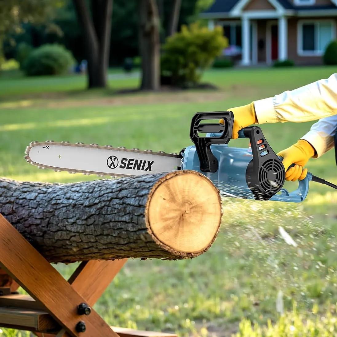 Amazon розпродає бензопили за зниженими цінами 5 Early Amazon PBDD Chainsaw Deals SENIX 14-Inch Electric Chainsaw