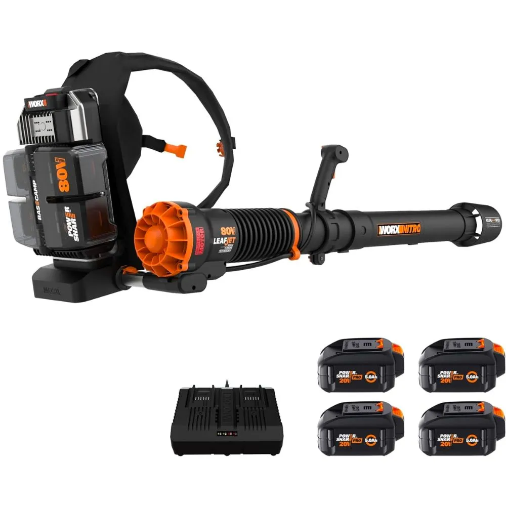 Worx Nitro 80V Cordless Backpack Blower
