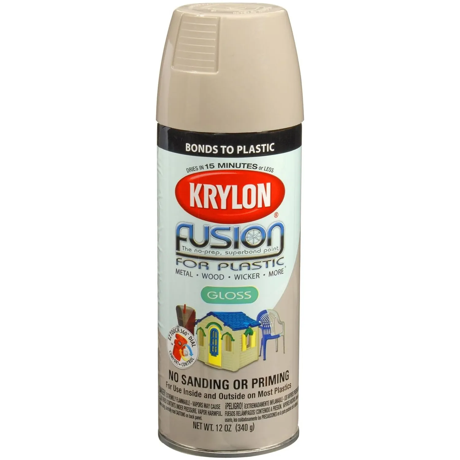 Krylon Fusion For Plastic Aerosol Spray Paint