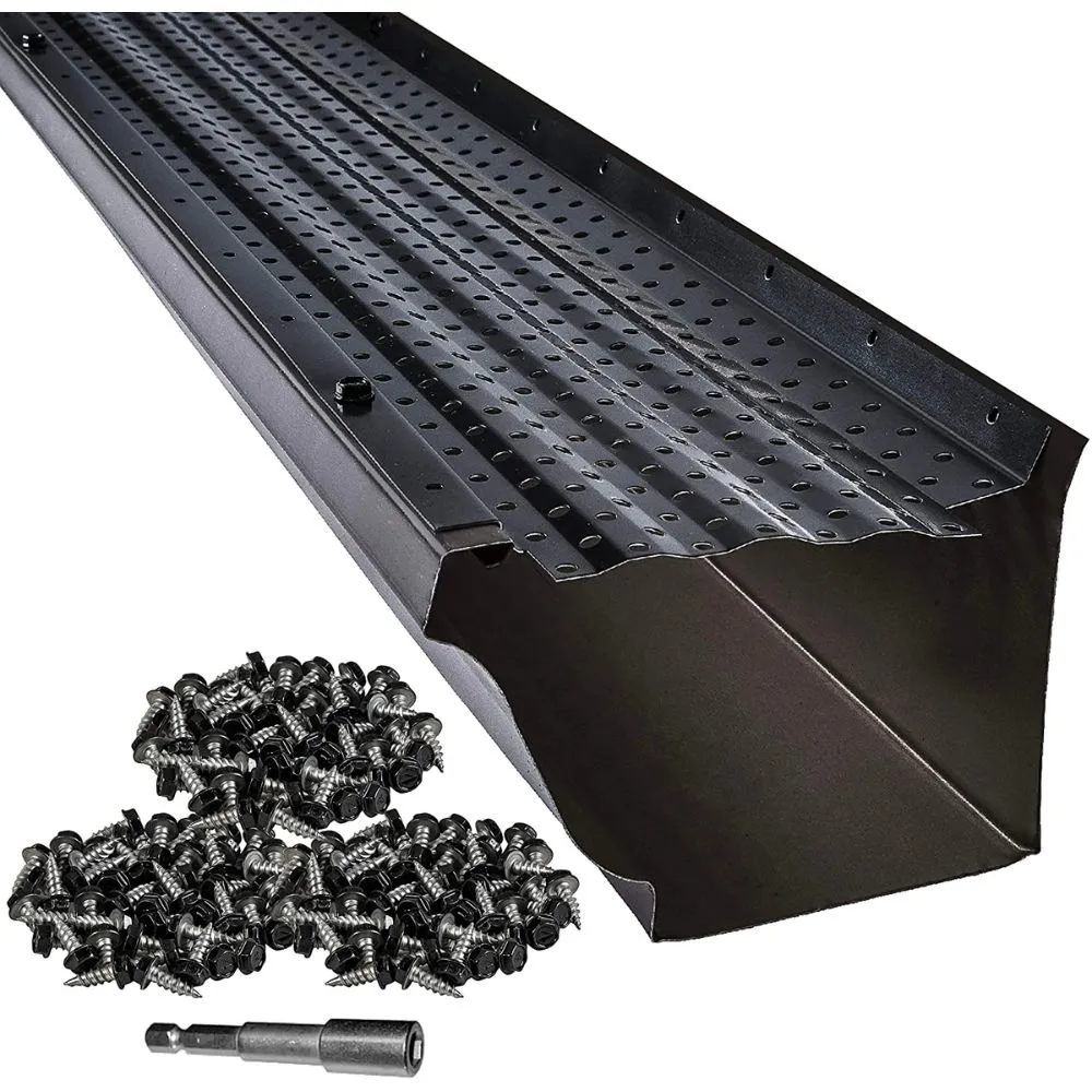 Найкращий захисний кожух для ринв від соснових голок LeafTek Gutter Guard Leaf Protection